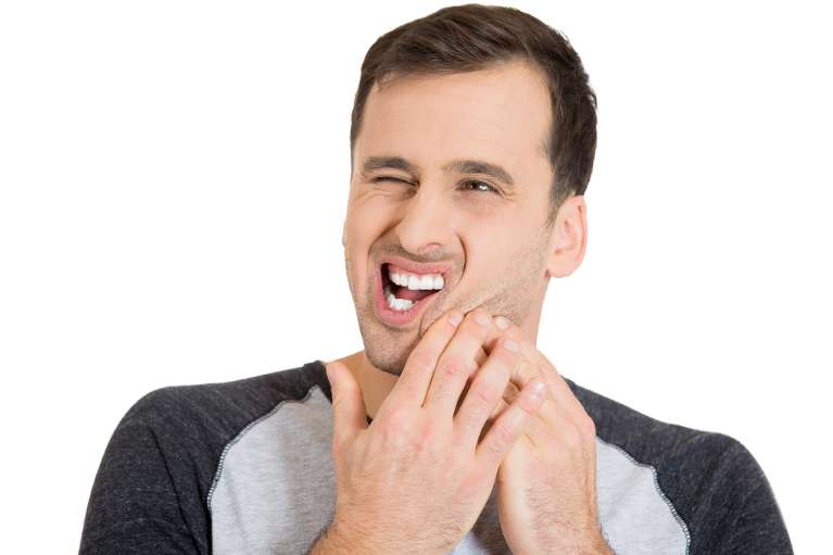 young man with a toothache in mirrabooka wa