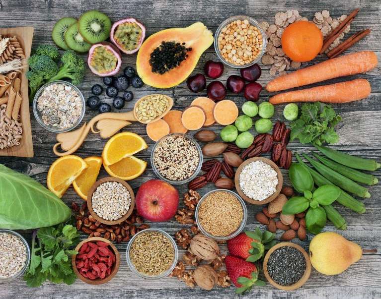 a bunch of healthy foods in mirrabooka 