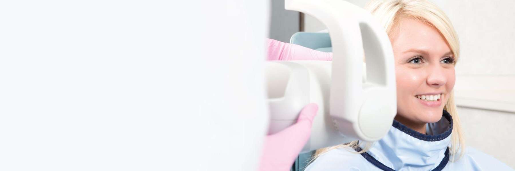 girl getting dental x-rays in mirrabooka